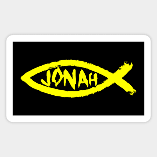 Jonah Fish Sticker